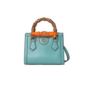 660195 구찌 다이애나 뱀부 핸들 스몰 토트백