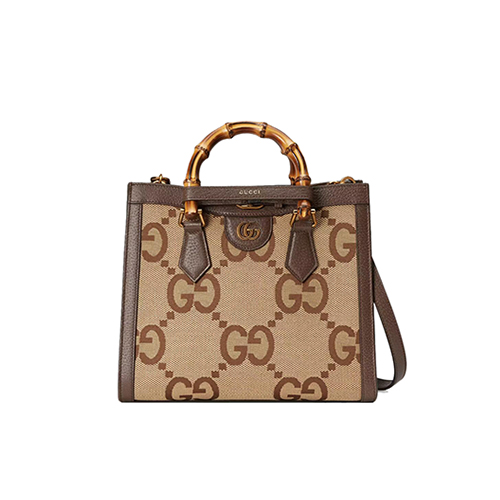 660195 구찌 다이애나 뱀부 핸들 스몰 토트백