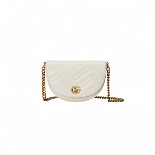 746431 구찌 마몽 마틀라세 하프문 체인 미니백