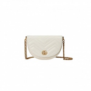 746431 구찌 마몽 마틀라세 하프문 체인 미니백