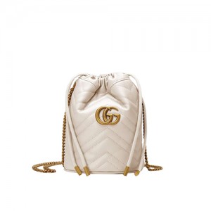 575163 구찌 마몽 마틀라세 미니 버킷백