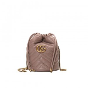 575163 구찌 마몽 마틀라세 미니 버킷백