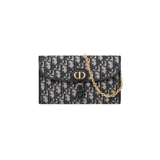 S5703 디올 오블리 바비백 이스트웨스트 체인 파우치