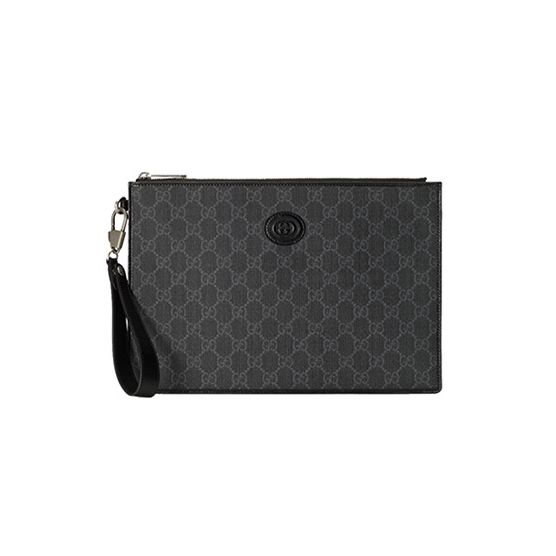 672953 구찌 인터로킹 파우치