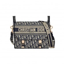 M1240 디올 오블리크 캠프백 미듐