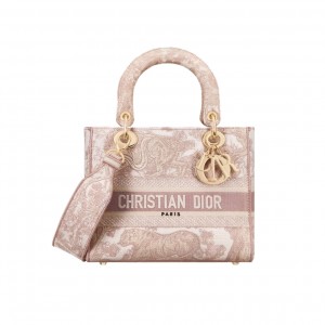 M0565 디올 D-LITE 레이디백 미듐