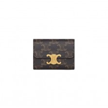 10I583 셀린느 트리오페 플랩 카드지갑