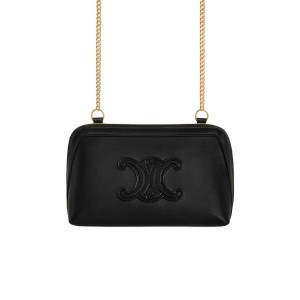 10E382 셀린느 트리오페 체인 클러치