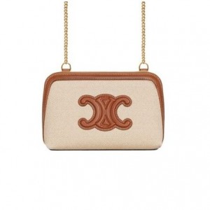 10E382 셀린느 트리오페 체인 클러치