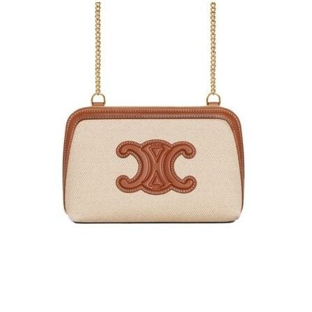 10E382 셀린느 트리오페 체인 클러치