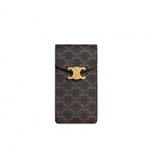 10J092 셀린느 트리오페 탄 폰 파우치