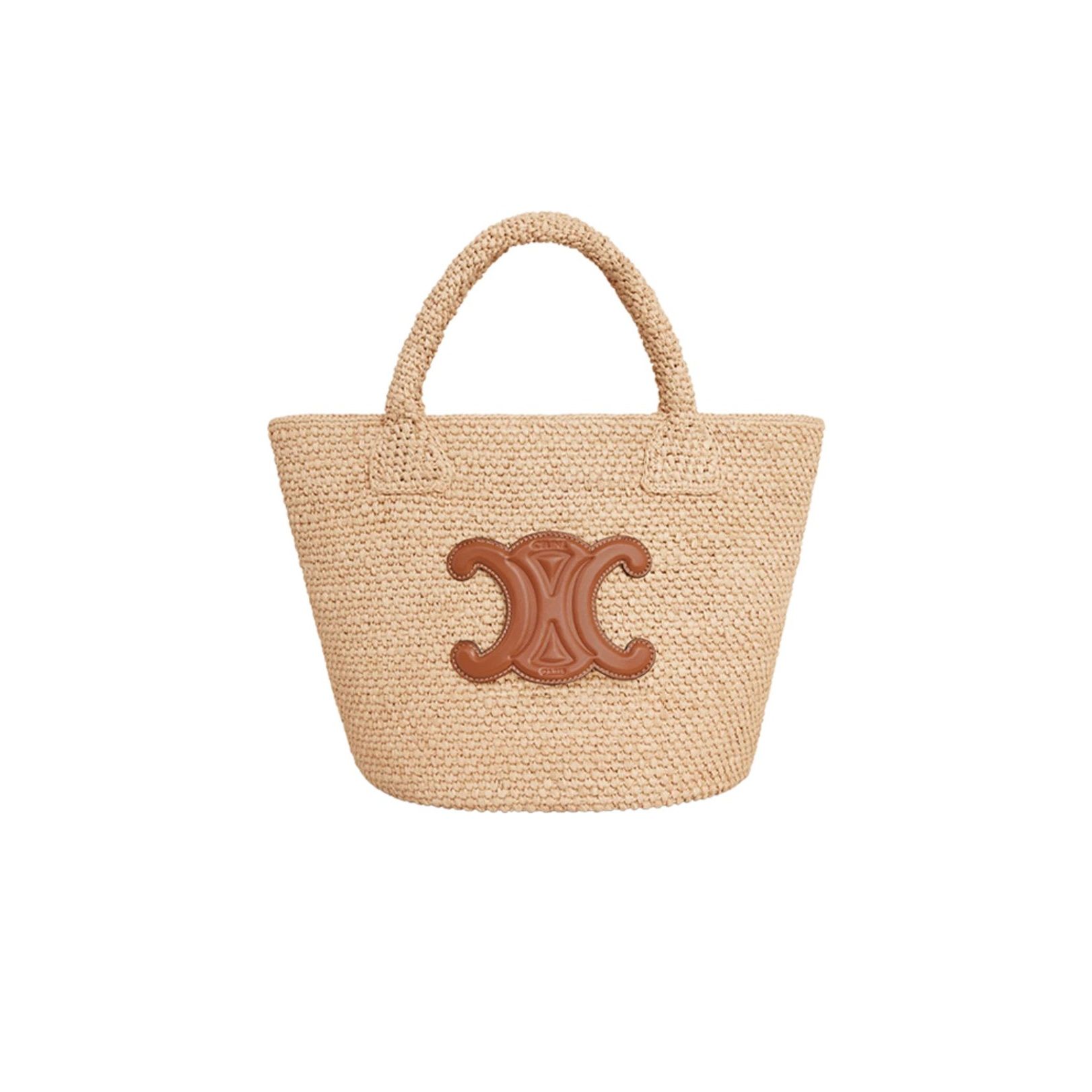 114352 셀린느 트리오페 라피아 바스켓백 스몰