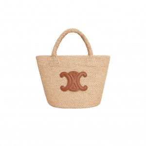 114352 셀린느 트리오페 라피아 바스켓백 스몰