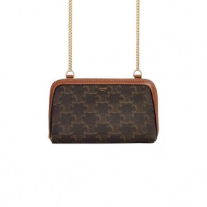 10E382 셀린느 트리오페 체인 클러치