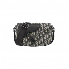 1ADPO 디올 오블리크 새들 크로스백