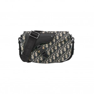 1ADPO 디올 오블리크 새들 크로스백