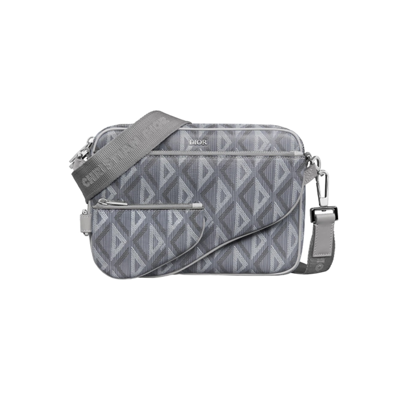 1ADPO 디올 새들 트리플 파우치 메신저백