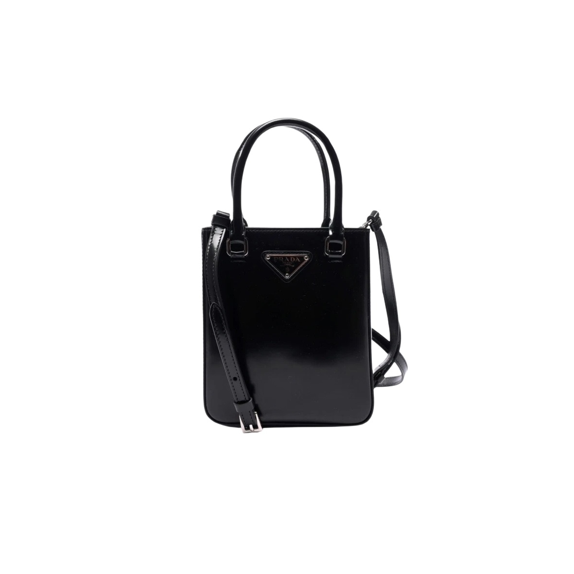 1BA331 프라다 브러쉬드 스몰 토트백