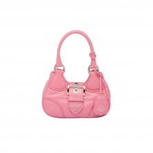 1BA381 프라다 문 패딩 나파 레더 문백