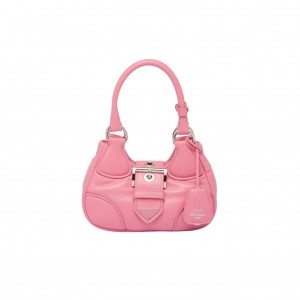 1BA381 프라다 문 패딩 나파 레더 문백