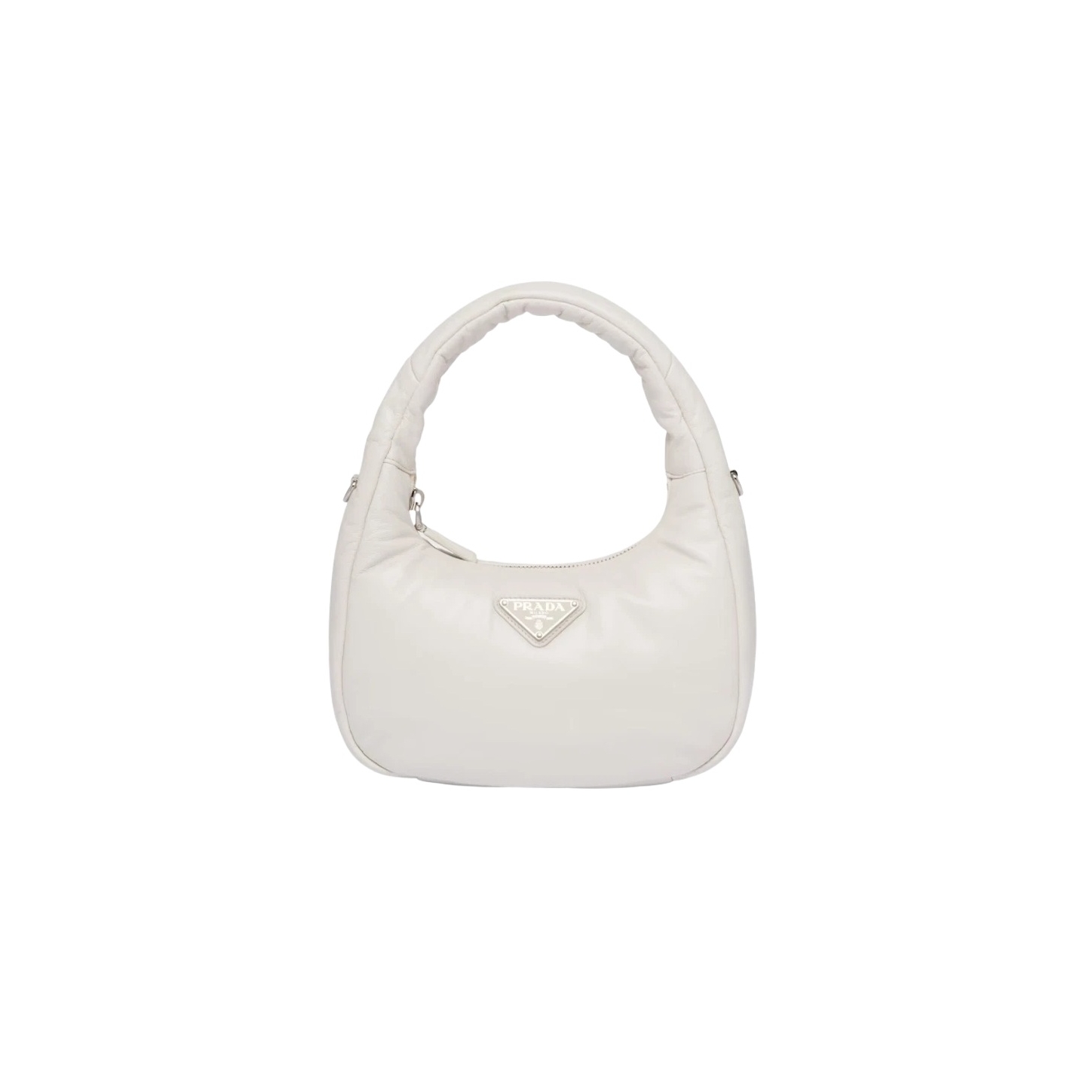 1BA384 프라다 소프트 패딩 나파 미니 호보백