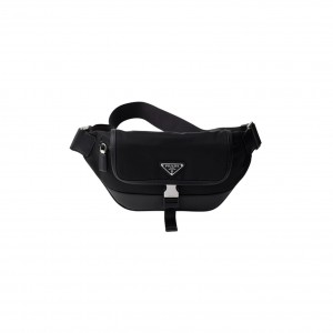 2VH176 프라다 리나일론 사피아노 숄더백