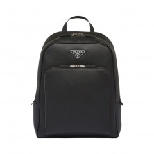 2VZ102 프라다 사피아노 트라이앵글 로고 백팩