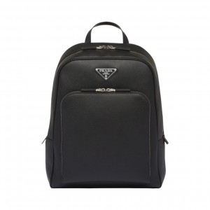 2VZ102 프라다 사피아노 트라이앵글 로고 백팩