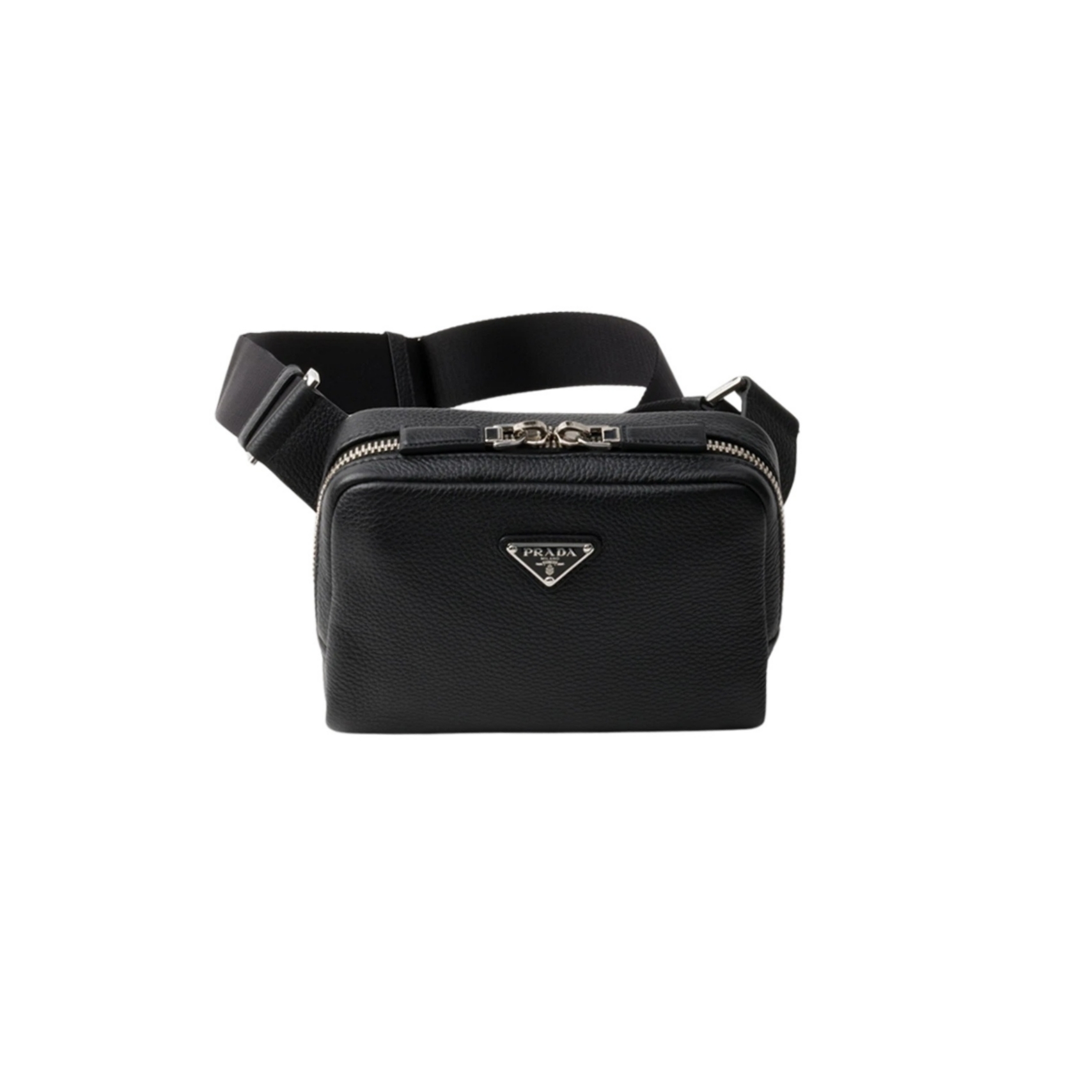 2VH184 프라다 레더 숄더백