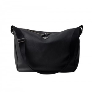 2VH185 프라다 레더 숄더백