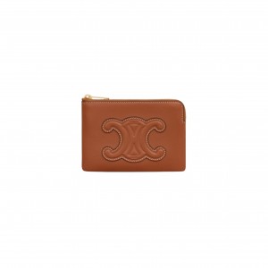 10C663 셀린느 트리오페 동전지갑