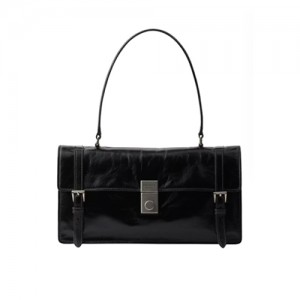 1BN026 프라다 미듐 레더 핸드백