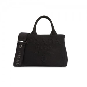 1BG439 프라다 카나파 로고 토트백