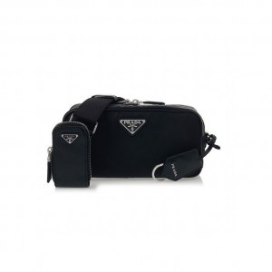 1BH197 프라다 리나일론 파우치 숄더백