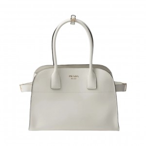 1BG538 프라다 미디엄 레더 토트백