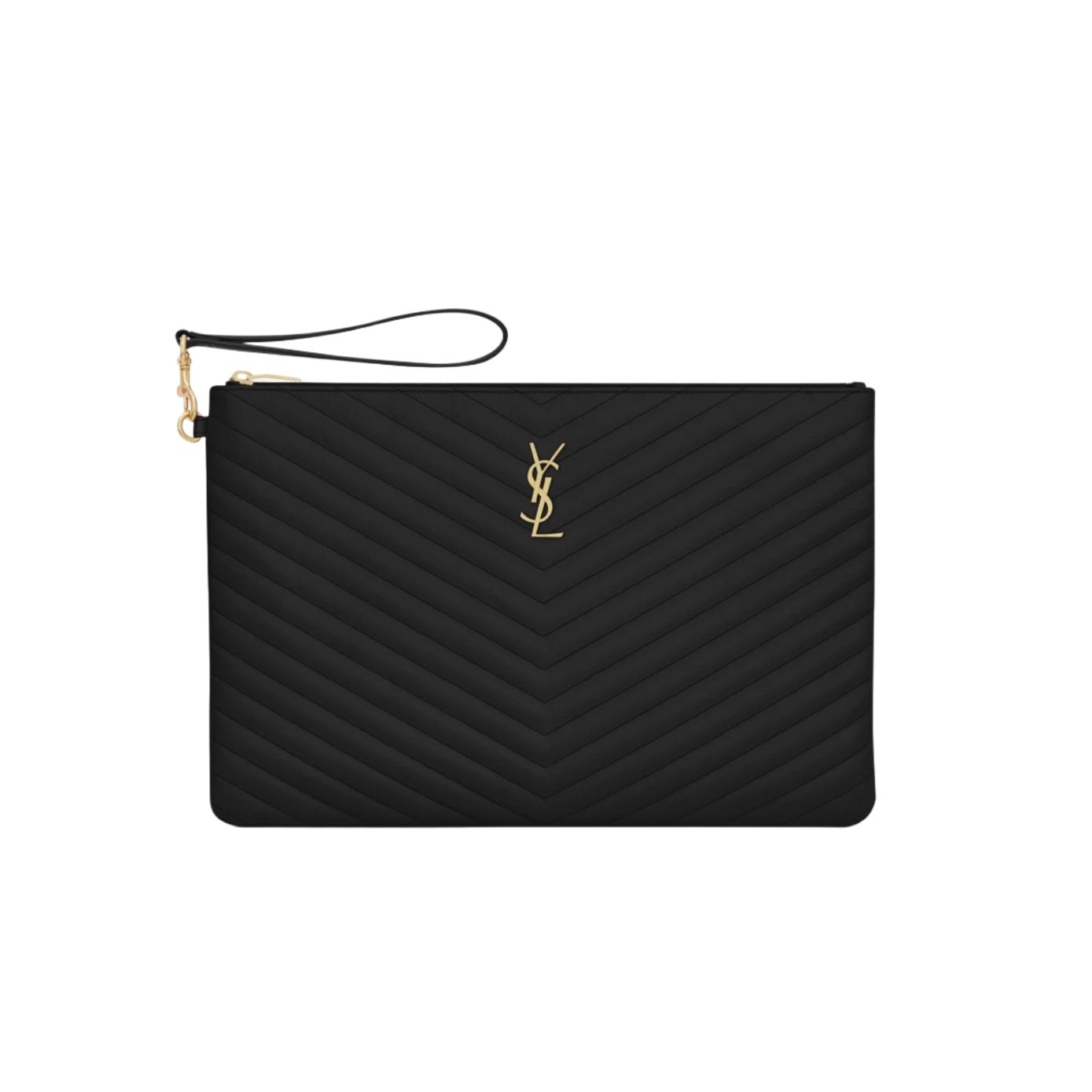 440222 생로랑 모노그램 클러치 라지