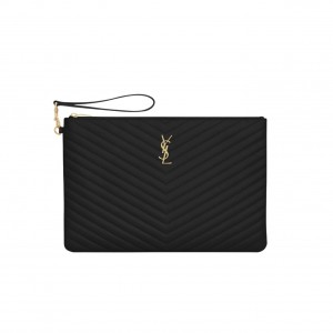 440222 생로랑 모노그램 클러치 라지