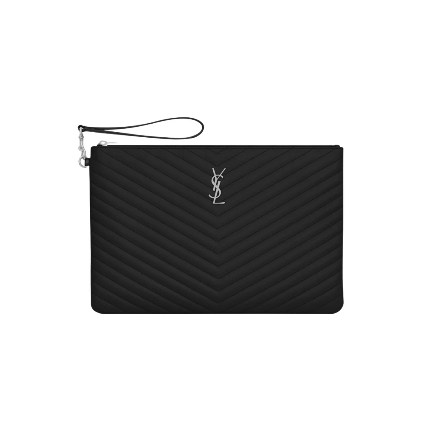 440222 생로랑 모노그램 클러치 라지