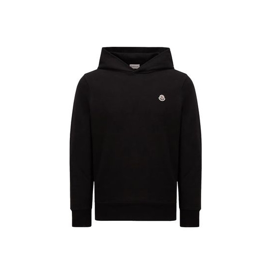 몽클레어 로고 후드