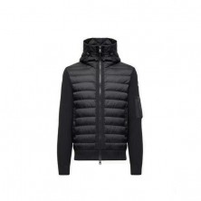 몽클레어 니트 패딩 후드 자켓