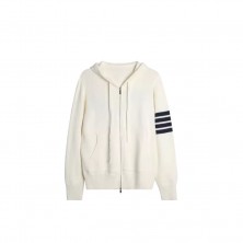 톰브라운 코튼 헥터 후드 집업 자켓