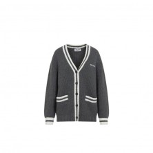 미우미우 울 캐시미어 가디건