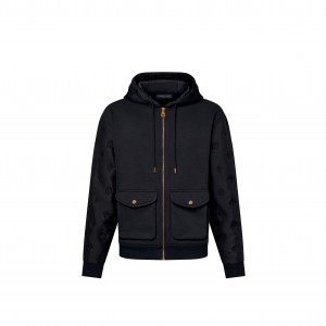 루이비통 모노그램 프렌치 테리 집업 후드 자켓