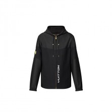 루이비통 테크니컬 후드 코튼 블루종 자켓