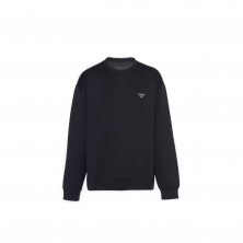 프라다  테크니컬 삼각 로고 맨투맨