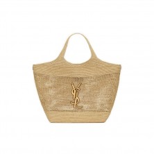 772191 생로랑 라피아 ICARE 맥시 쇼퍼백