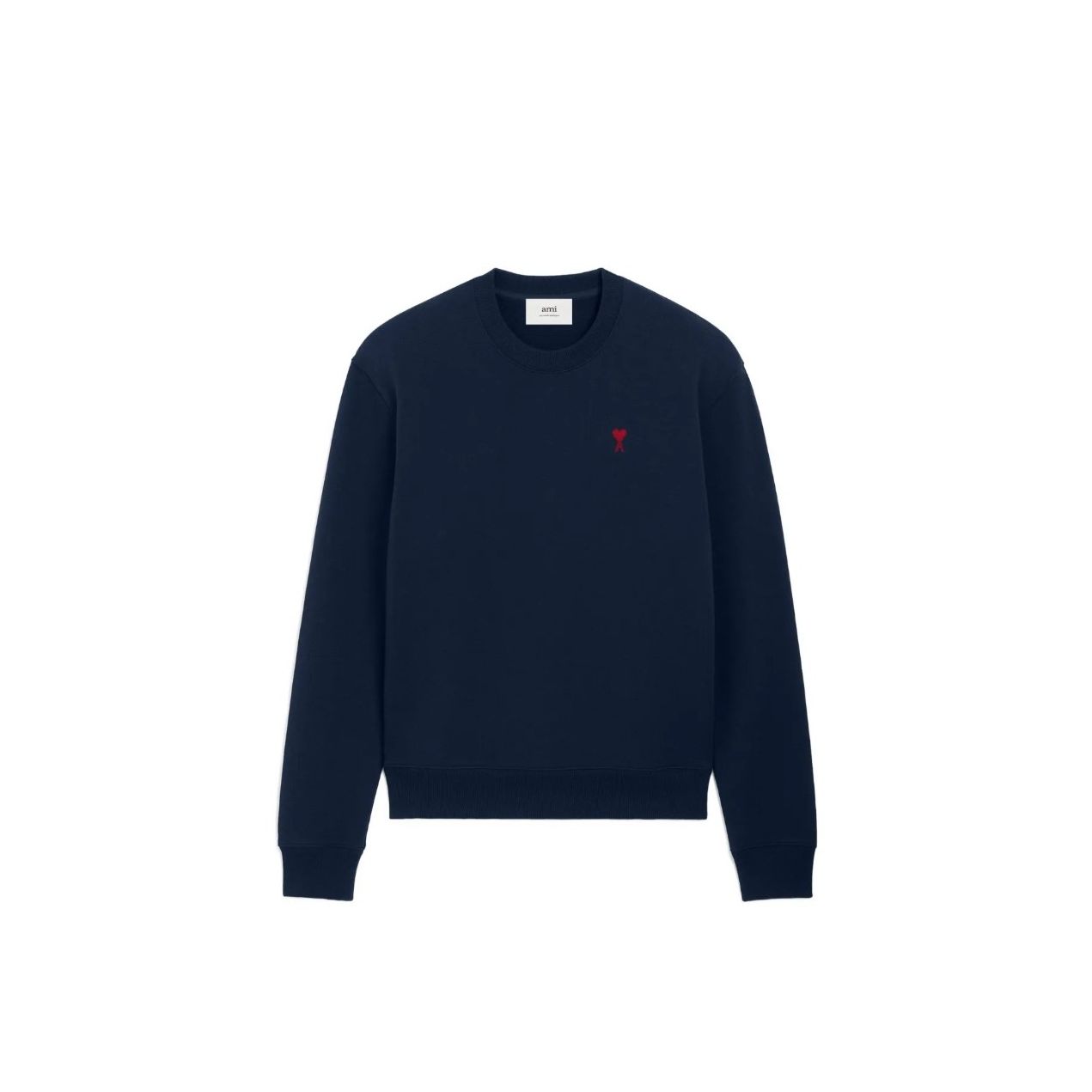 아미 스몰 하트 로고 맨투맨