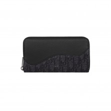 2ADBC 디올 마르퀘트리 지퍼 장지갑