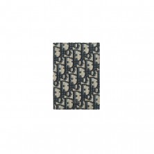 2ESPH 디올 오블리크 자카드 여권지갑