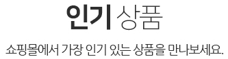 인기상품